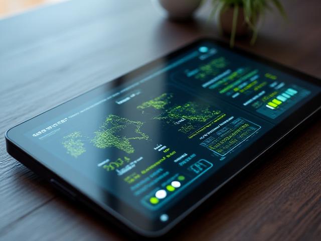 Digital analytics dashboard for logistics